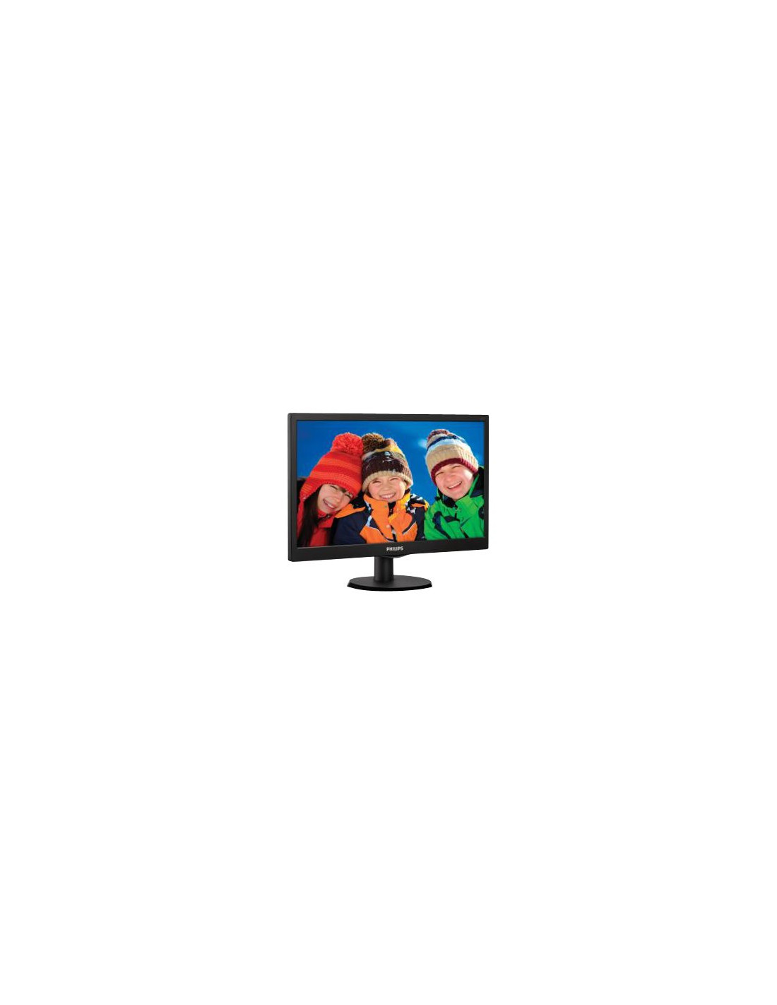 MONITOR PHILIPS 19.5 HD 203V5LSB26 1600X900 5MS VGA BLACK