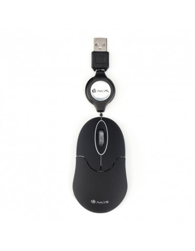 MOUSE NGS SIN 1000 DPI BLACK USB
