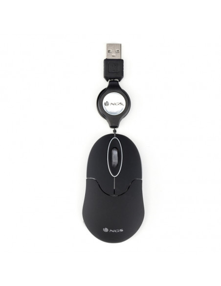 MOUSE NGS SIN 1000 DPI BLACK USB