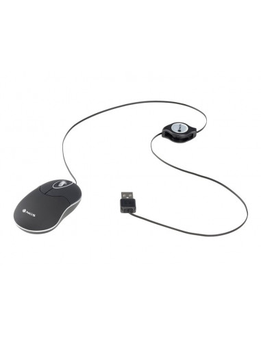 MOUSE NGS SIN 1000 DPI BLACK USB
