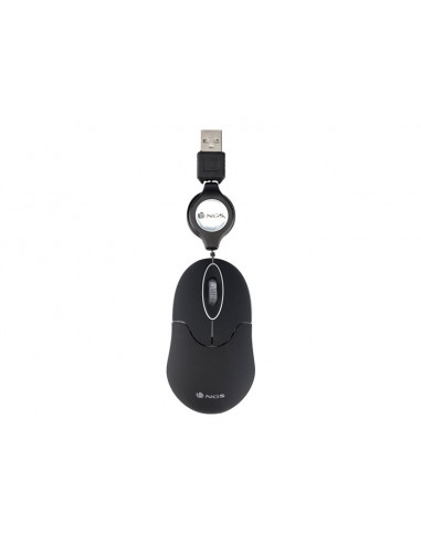 MOUSE NGS SIN 1000 DPI BLACK USB