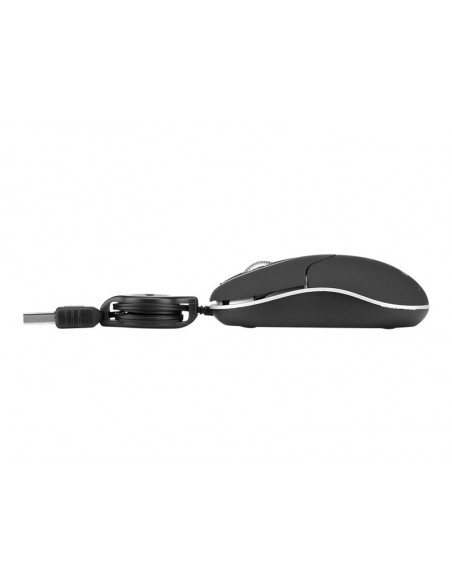 MOUSE NGS SIN 1000 DPI BLACK USB