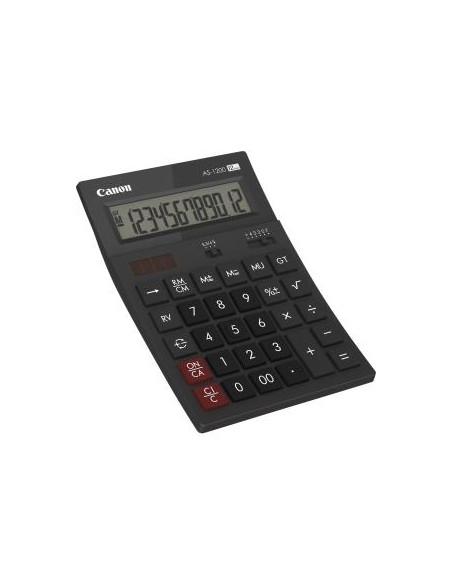 CALCULADORA CANON AS-1200 SOBREMESA BLACK