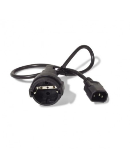 CABLE ALIMENTACION APC C14 M / SCHUKO H 0.6M