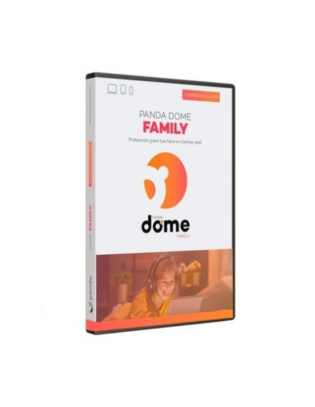 ANTIVIRUS PANDA DOME FAMILY 5 DISPOSITIVOS 1 AÑO