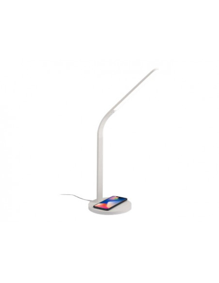 LAMPARA LED CELLY CON CARGADOR INALAMBRICO QI REGULABLE