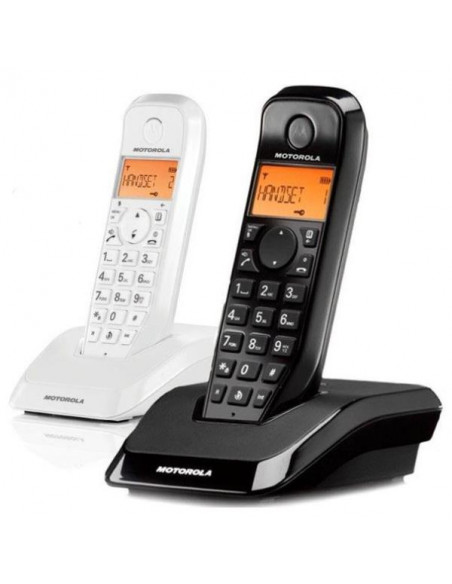 TELEFONO INALAMBRICO MOTOROLA S12 STARTAC DUO WHITE/BLACK