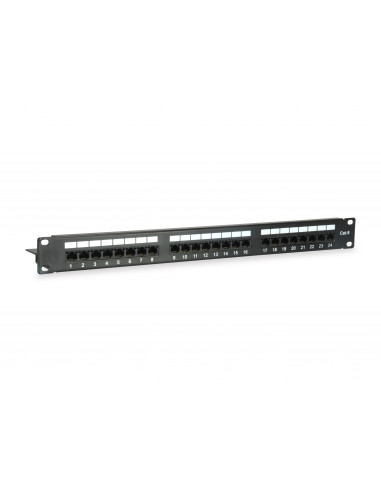 PATCH PANEL EQUIP 24 PUERTOS RJ45 CAT. 6