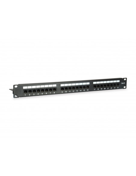 PATCH PANEL EQUIP 24 PUERTOS RJ45 CAT. 6