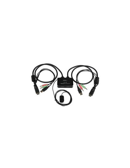CONMUTADOR KVM STARTECH 2X1 HDMI USB AUDIO