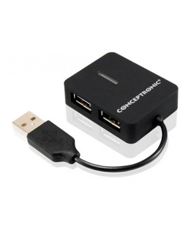 HUB CONCEPTRONIC USB 4 PUERTOS POCKED...
