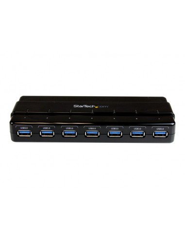 HUB STARTECH 7 PUERTOS USB 3.0 BLACK