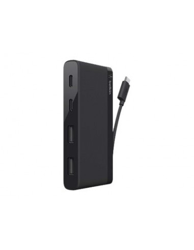 HUB BELKIN USB-C 2 PUERTOS USB 3.0 +...
