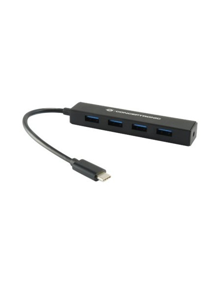 HUB CONCEPTRONIC USB-C 4 PUERTOS USB 3.0
