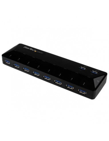 HUB STARTECH 10 PUERTOS USB 3.0 BLACK