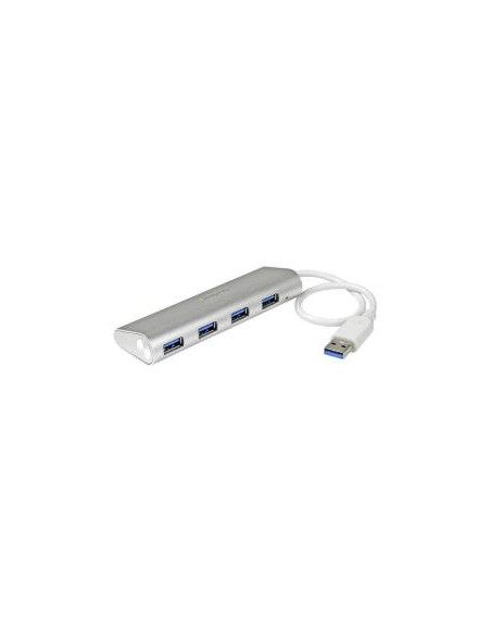 HUB STARTECH ST43004UA 4 PUERTOS USB 3.0 SILVER