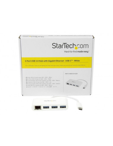 HUB STARTECH USB-C 3 PUERTOS USB 3.0...