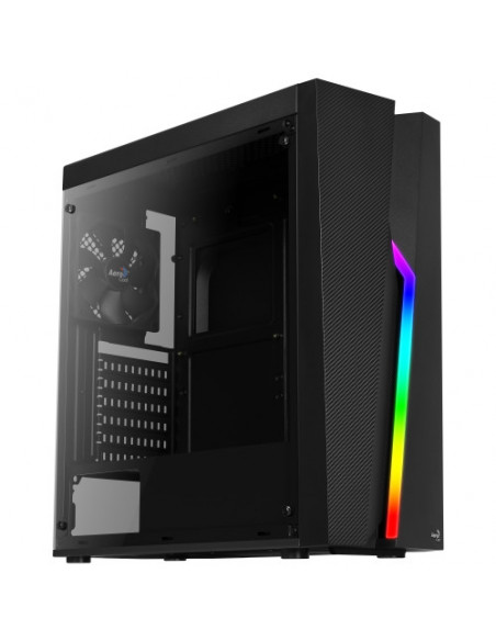 CAJA MEDIATORRE ATX AEROCOOL BOLT RGB BLACK USB 3.0