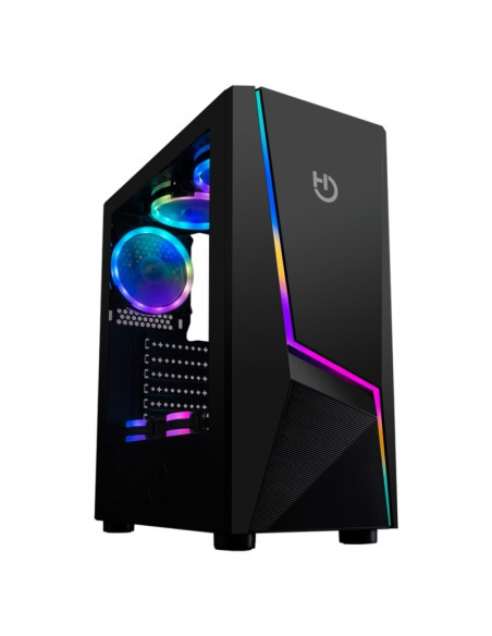 CAJA MEDIATORRE ATX HIDITEC V20 PRO ARGB WINDOW BLACK