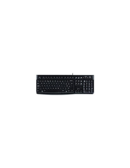 TECLADO LOGITECH K120 KEYBOARD BLACK USB INGLES
