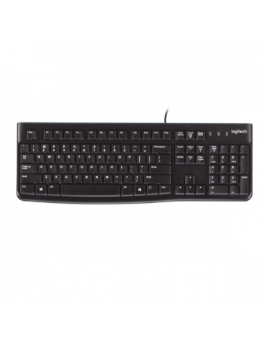 TECLADO LOGITECH K120 KEYBOARD BLACK...