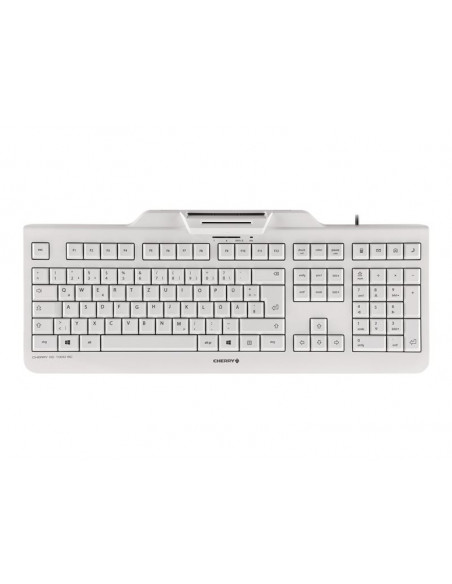 TECLADO CHERRY KC1000-SC CON SMART CARD WHITE