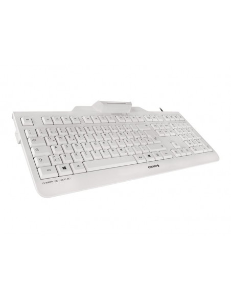 TECLADO CHERRY KC1000-SC CON SMART CARD WHITE