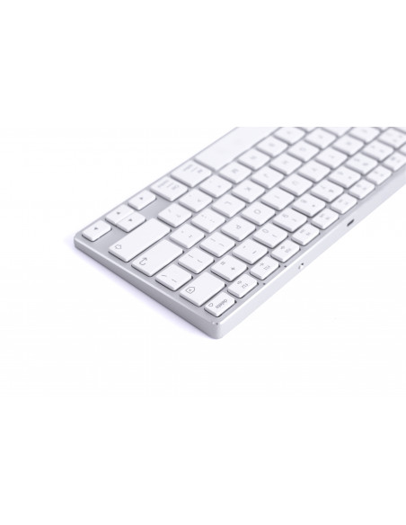 TECLADO SUBBLIM WIRELESS ADVANCE COMPACT SILVER