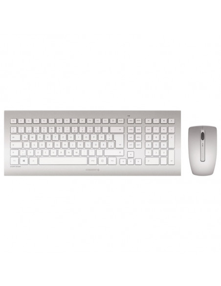 TECLADO + MOUSE CHERRY WIRELESS DW 8000 WHITE / SILVER