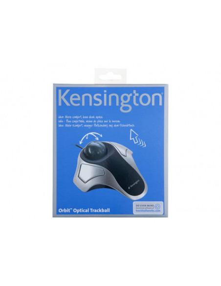 MOUSE KENSINGTON TRACKBALL SILVER USB
