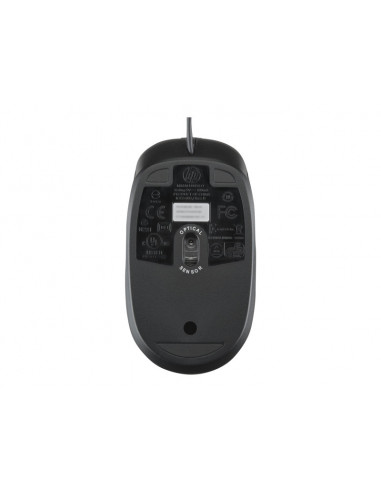 MOUSE HP OPTICO 3 BOTONES BLACK