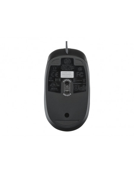 MOUSE HP OPTICO 3 BOTONES BLACK
