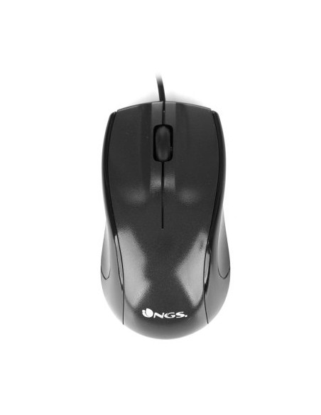 MOUSE NGS OPTICAL MIST 1000 DPI BLACK USB