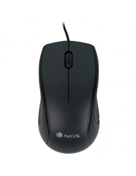 MOUSE NGS OPTICAL MIST 1000 DPI BLACK USB