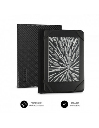 FUNDA EBOOK SUBBLIM 6 CLEVER CASE BLACK