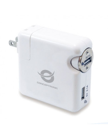 CARGADOR USB CONCEPTRONIC 5V 2XUSB...