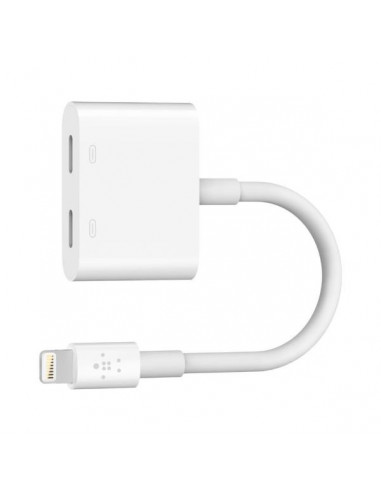 ADAPTADOR BELKIN LIGHTNING MACHO / 2X...