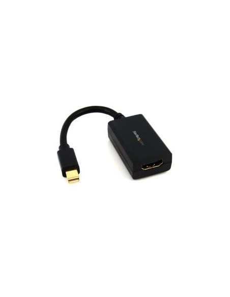 ADAPTADOR STARTECH MINI DISPLAYPORT MACHO / HDMI HEMBRA BLACK