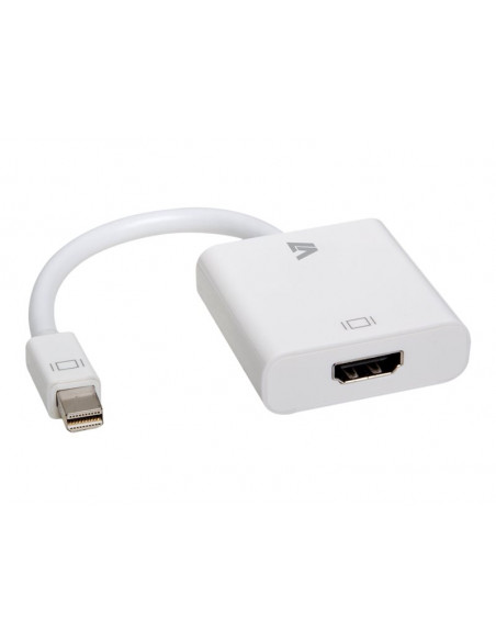 ADAPTADOR VIDEOSEVEN MINI DISPLAYPORT MACHO / HDMI HEMBRA WHITE