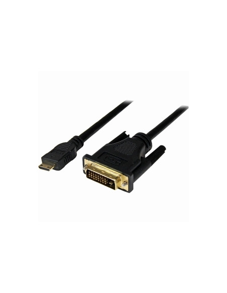 CABLE STARTECH MINI HDMI MACHO / DVI 18+1 MACHO 3M