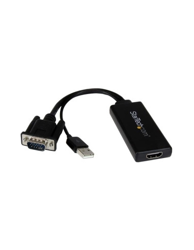 ADAPTADOR STARTECH VGA MACHO / HDMI...