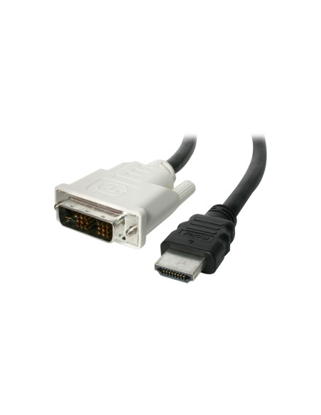 CABLE STARTECH HDMI MACHO / DVI 18+1 MACHO 3M