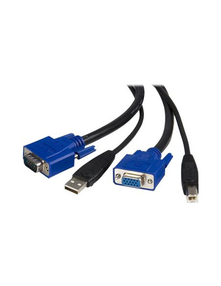 CABLE STARTECH KVM VGA M +USB / VGA H USB B 1.8M