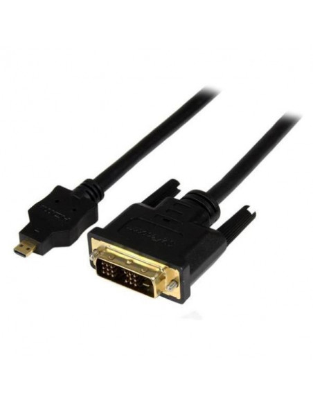 ADAPTADOR STARTECH MINI HDMI 19 MACHO / DVI-D 19+1 MACHO 2M