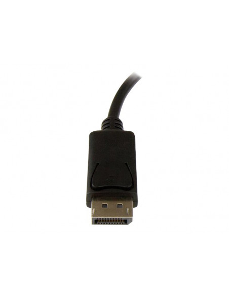ADAPTADOR STARTECH DISPLAYPORT MACHO / VGA HEMBRA + JACK HEMBRA + MIRCRO USB HEMBRA BLACK 
