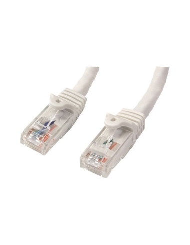 CABLE STARTECH RED RJ45 CAT 6 1M WHITE