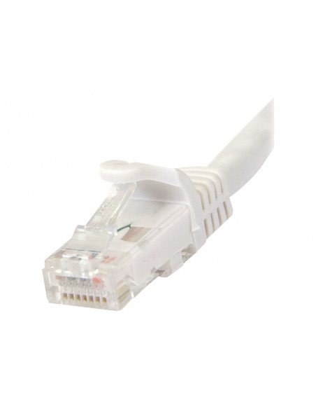 CABLE STARTECH RED RJ45 CAT 6 1M WHITE