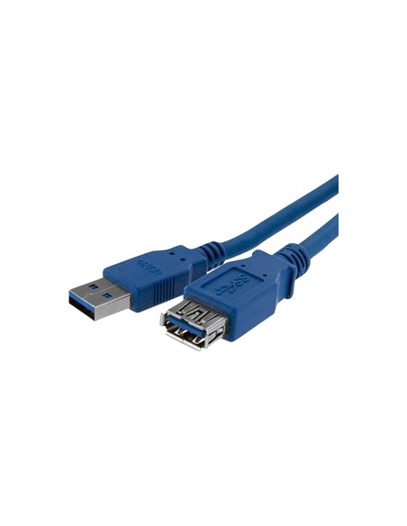 CABLE STARTECH USB 3.0 MACHO / USB HEMBRA 1M BLUE