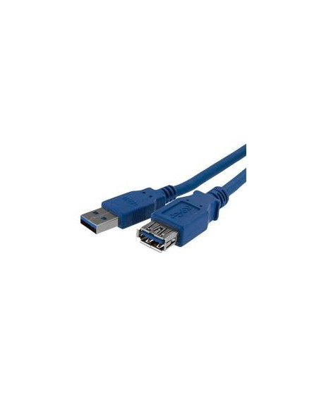 CABLE STARTECH USB 3.0 MACHO / USB HEMBRA 1M BLUE