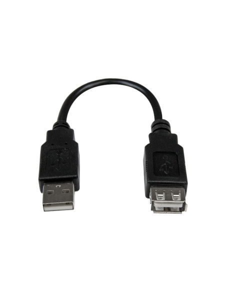 CABLE STARTECH USB EXTENSION CABLE USB AM AH 15CM